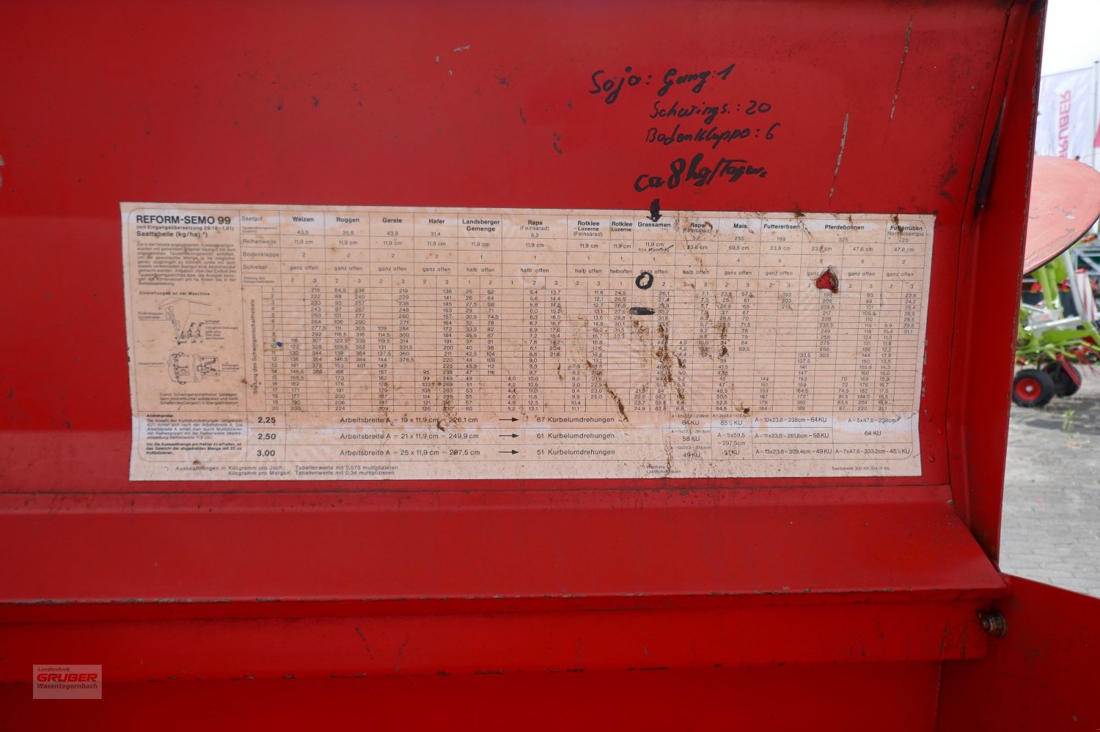 Sämaschine van het type Reform Semo 99, Gebrauchtmaschine in Dorfen (Foto 8)