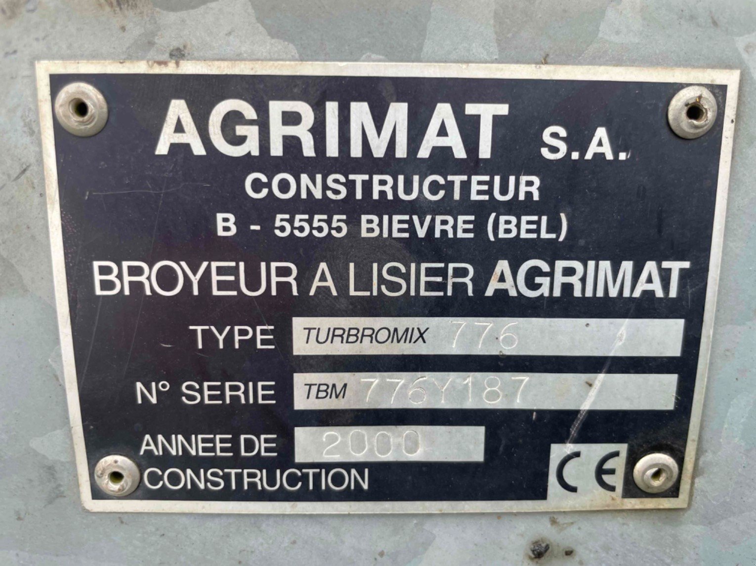 Sandstreuer & Salzstreuer tipa Agrimat TURBOMIX TBM776, Gebrauchtmaschine u SAINT CLAIR SUR ELLE (Slika 6)