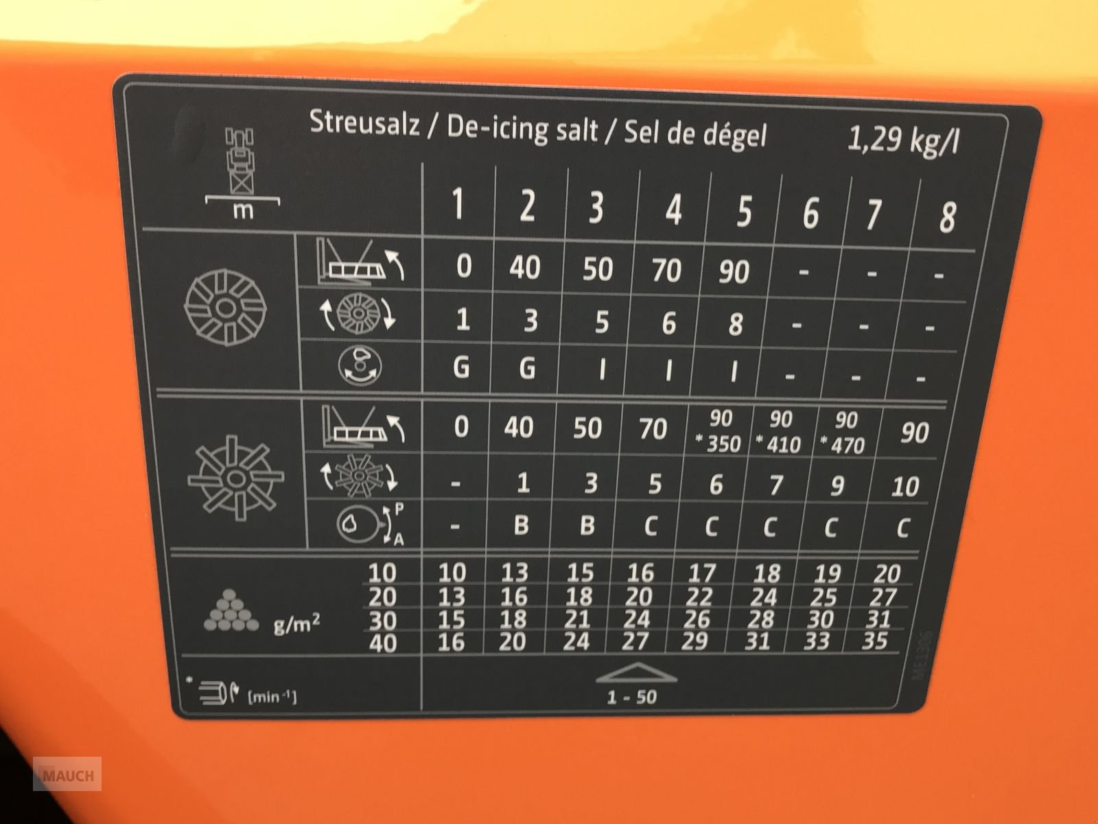 Sandstreuer & Salzstreuer от тип Amazone E + S 751 mit EasySet IceTiger Terminal, Neumaschine в Burgkirchen (Снимка 8)