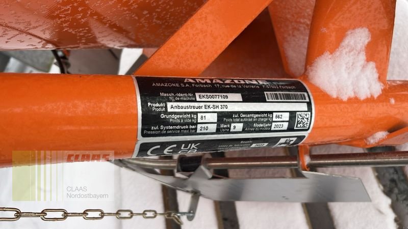 Sandstreuer & Salzstreuer типа Amazone EK-S 370 HYDRO REDUZIERT!, Neumaschine в Bad Abbach (Фотография 4)