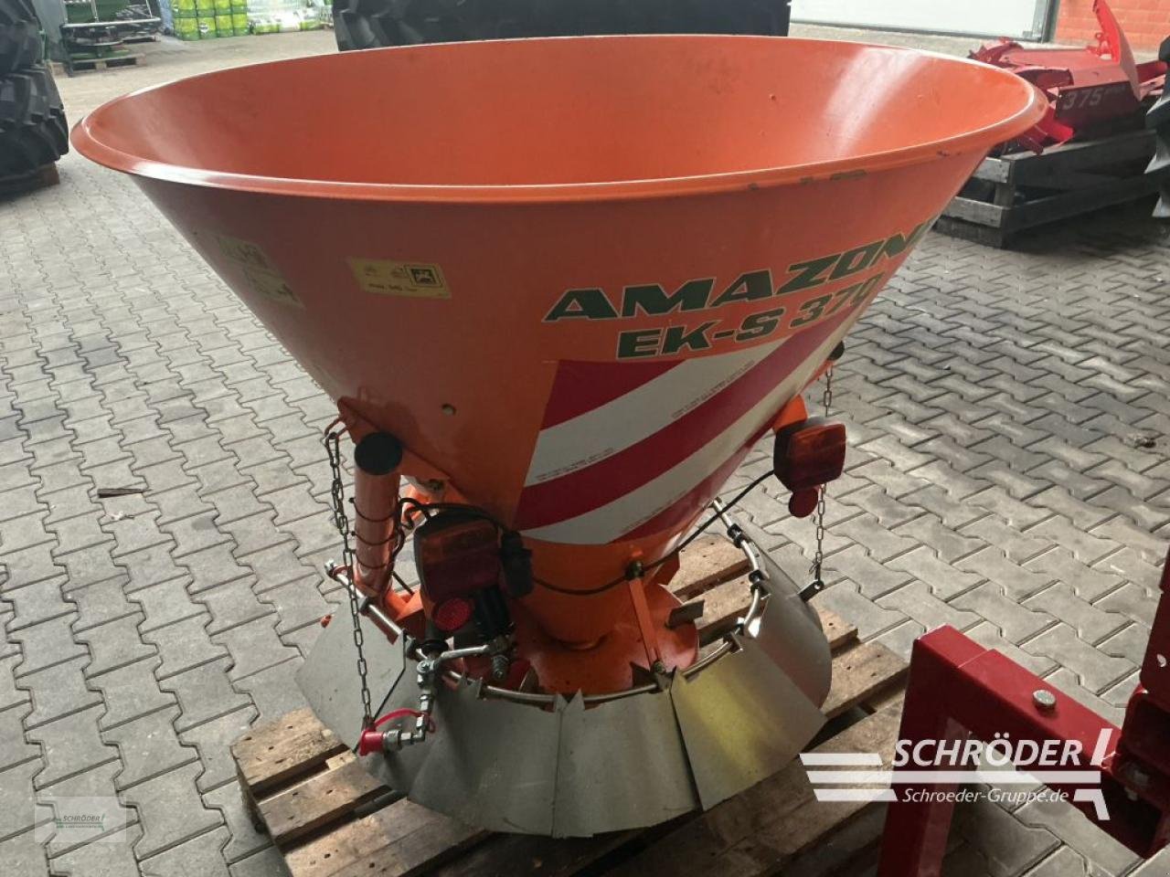 Sandstreuer & Salzstreuer tipa Amazone EK-SH 370, Gebrauchtmaschine u Lastrup (Slika 1)