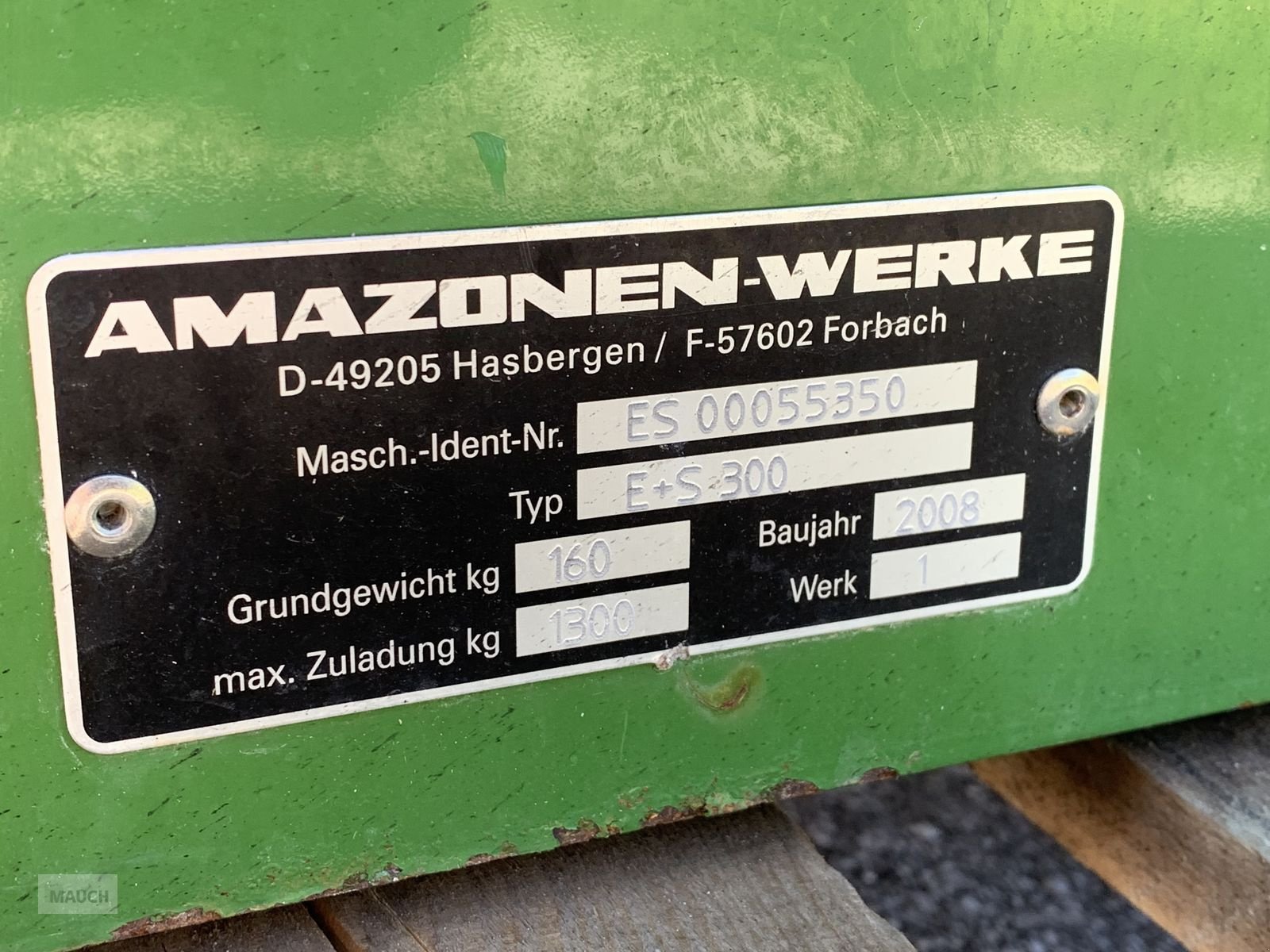 Sandstreuer & Salzstreuer от тип Amazone Splittstreuer E+S 300, Gebrauchtmaschine в Eben (Снимка 12)