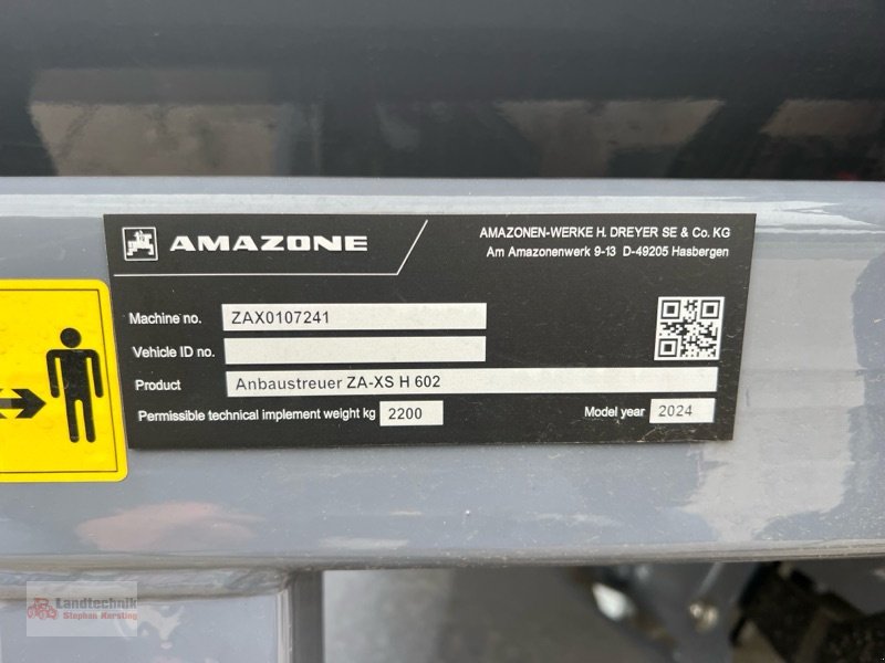 Sandstreuer & Salzstreuer des Typs Amazone ZA-XS H 602, Neumaschine in Marl (Bild 15)