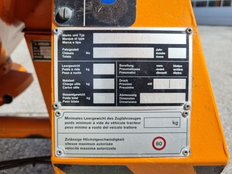 Sandstreuer & Salzstreuer типа Ammann AMA 5E Salz/Kiesstreuer, Gebrauchtmaschine в Chur (Фотография 2)