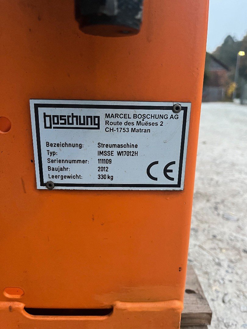 Sandstreuer & Salzstreuer tipa Boschung IMSSE W17012H, Gebrauchtmaschine u Helgisried (Slika 11)