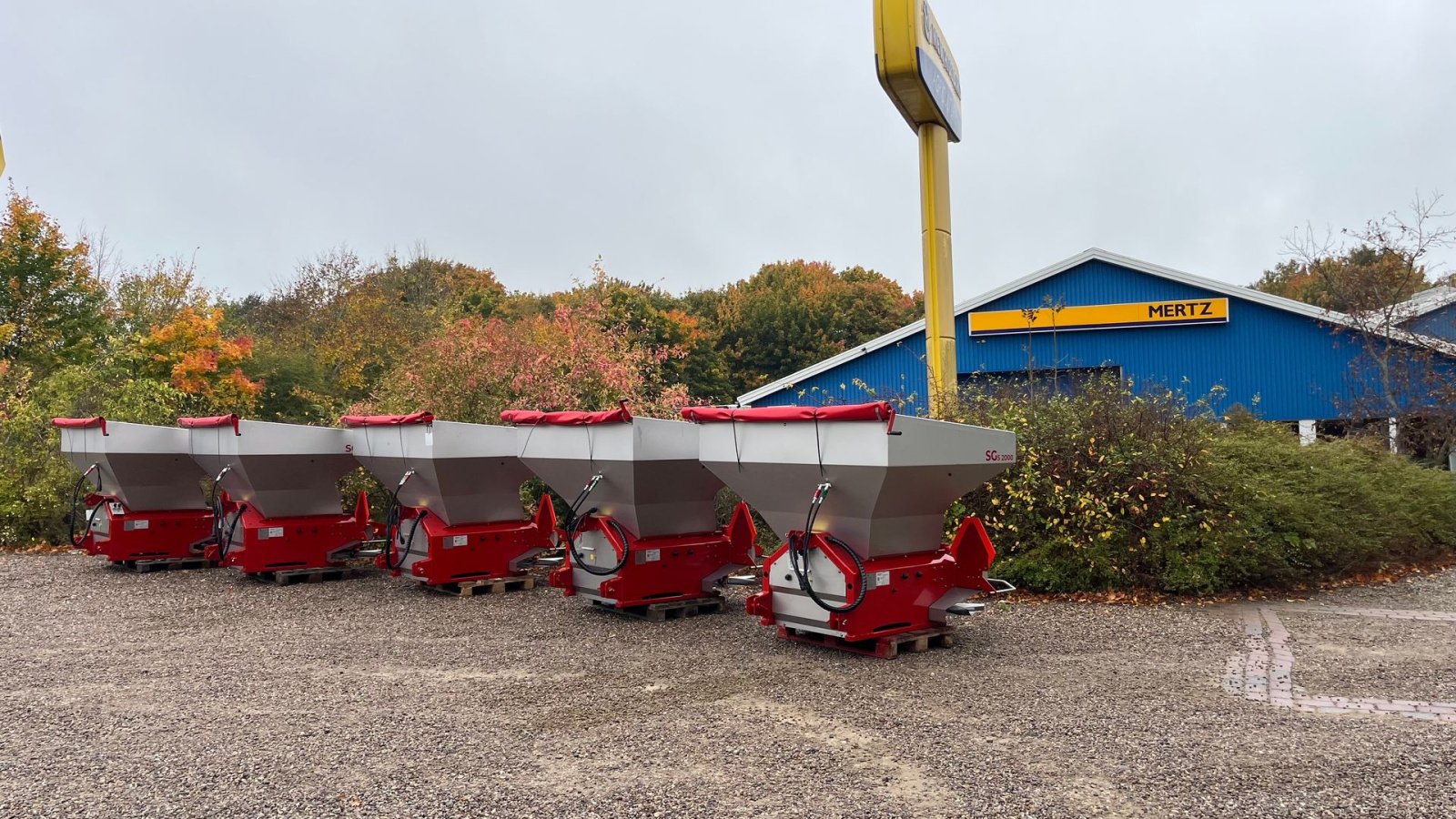 Sandstreuer & Salzstreuer des Typs Bredal SGS 2000, Gebrauchtmaschine in Maribo (Bild 9)