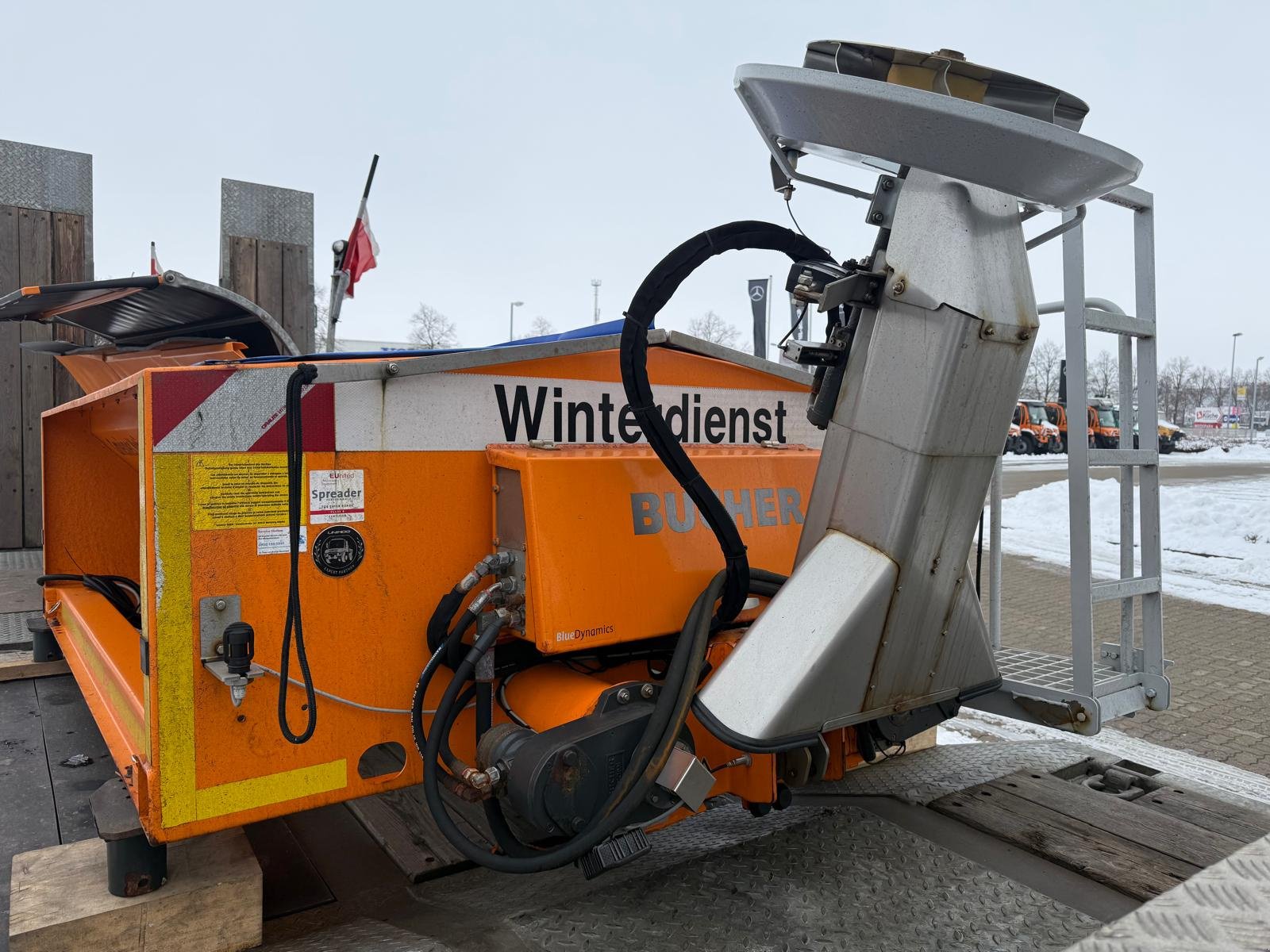 Sandstreuer & Salzstreuer des Typs Bucher Yeti 1800W, Gebrauchtmaschine in Wiedemar (Bild 12)