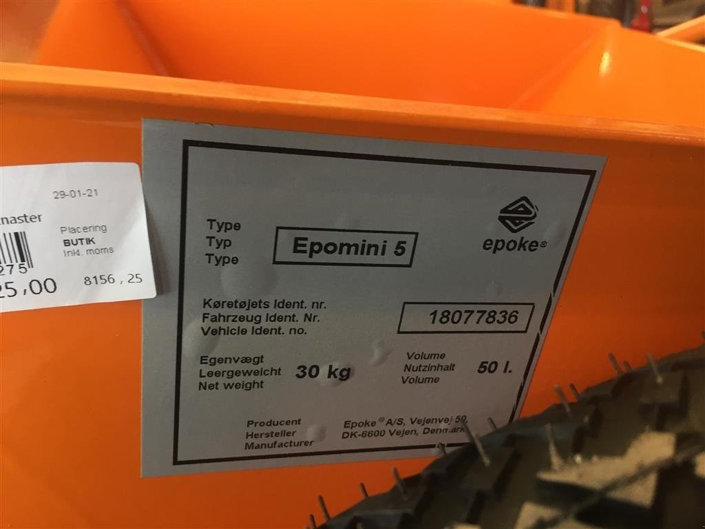 Sandstreuer & Salzstreuer des Typs Epoke Epomini 5, Gebrauchtmaschine in Roskilde (Bild 4)