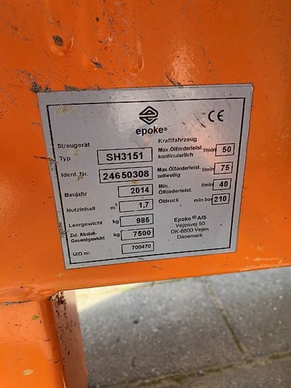 Sandstreuer & Salzstreuer tip Epoke SH 3151, Gebrauchtmaschine in Eppingen (Poză 3)