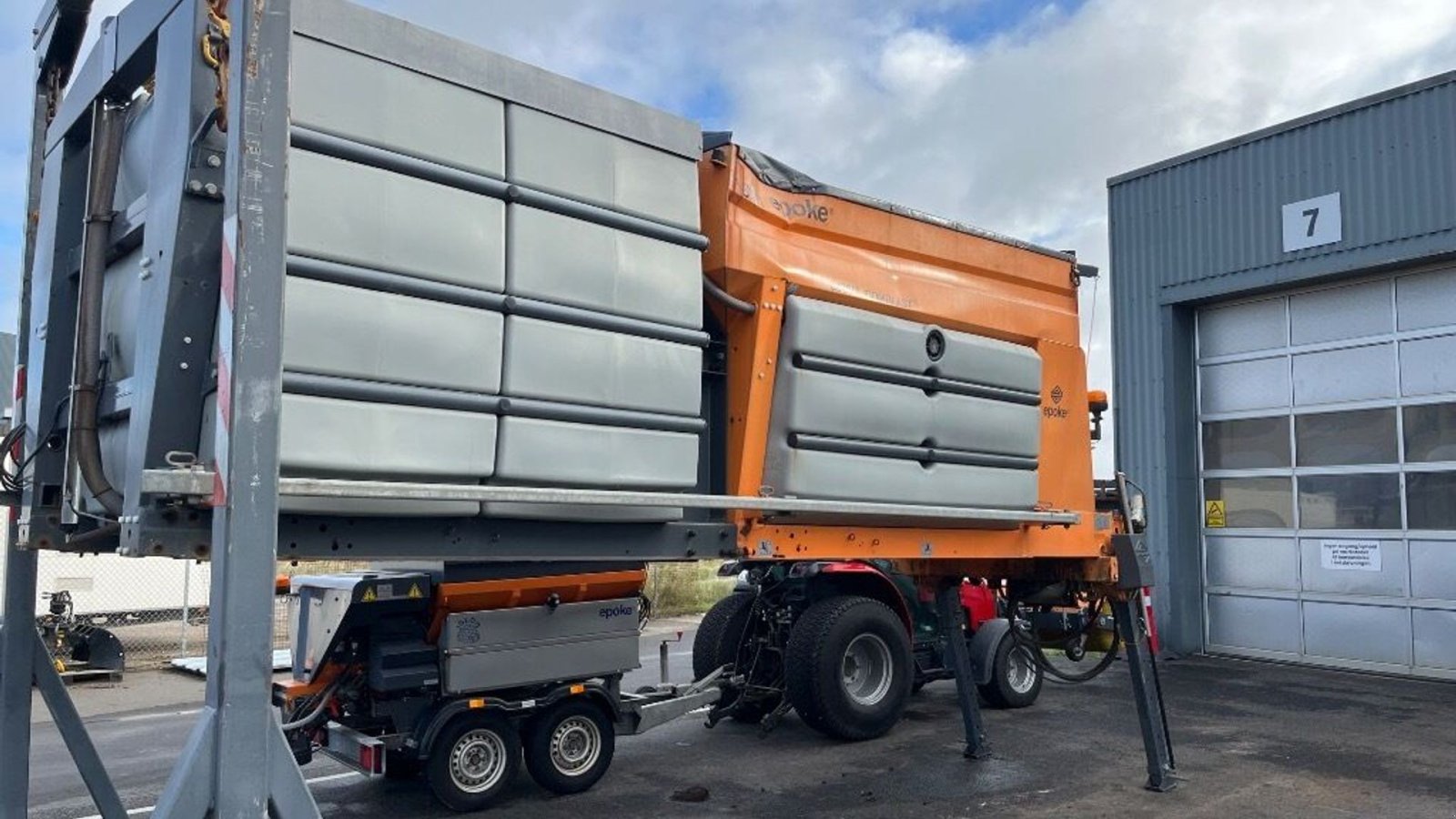 Sandstreuer & Salzstreuer tipa Epoke SH4900, Gebrauchtmaschine u Rødovre (Slika 1)