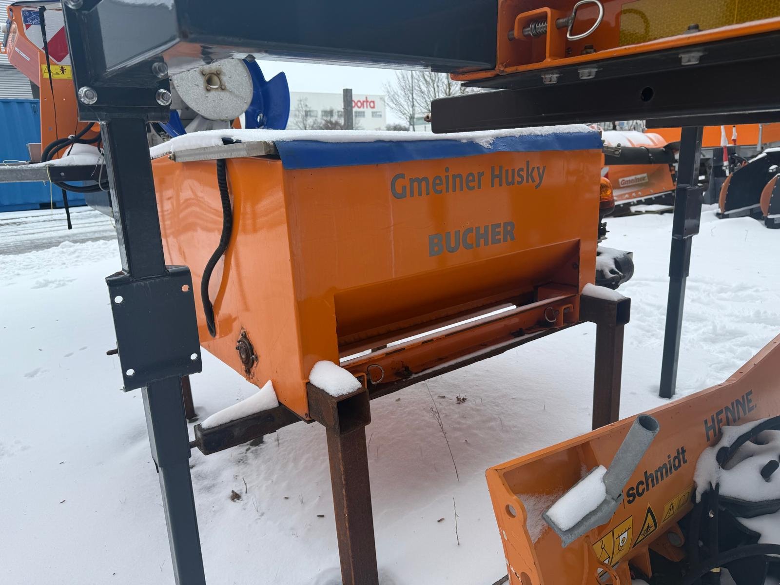 Sandstreuer & Salzstreuer des Typs Gmeiner Husky 700W, Gebrauchtmaschine in Wiedemar (Bild 7)