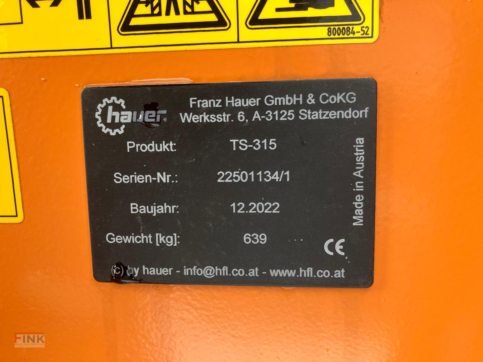 Sandstreuer & Salzstreuer typu Hauer TS-315, Neumaschine v Burgberg-Häuser (Obrázek 12)