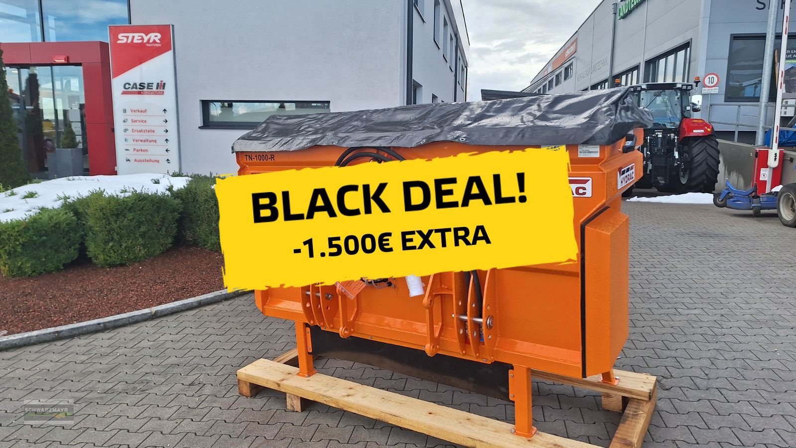 Sandstreuer & Salzstreuer of the type Hydrac TN-1000-R INOX, Neumaschine in Aurolzmünster (Picture 2)