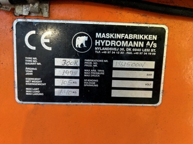Sandstreuer & Salzstreuer typu Hydromann 300, Gebrauchtmaschine w Rødding (Zdjęcie 3)