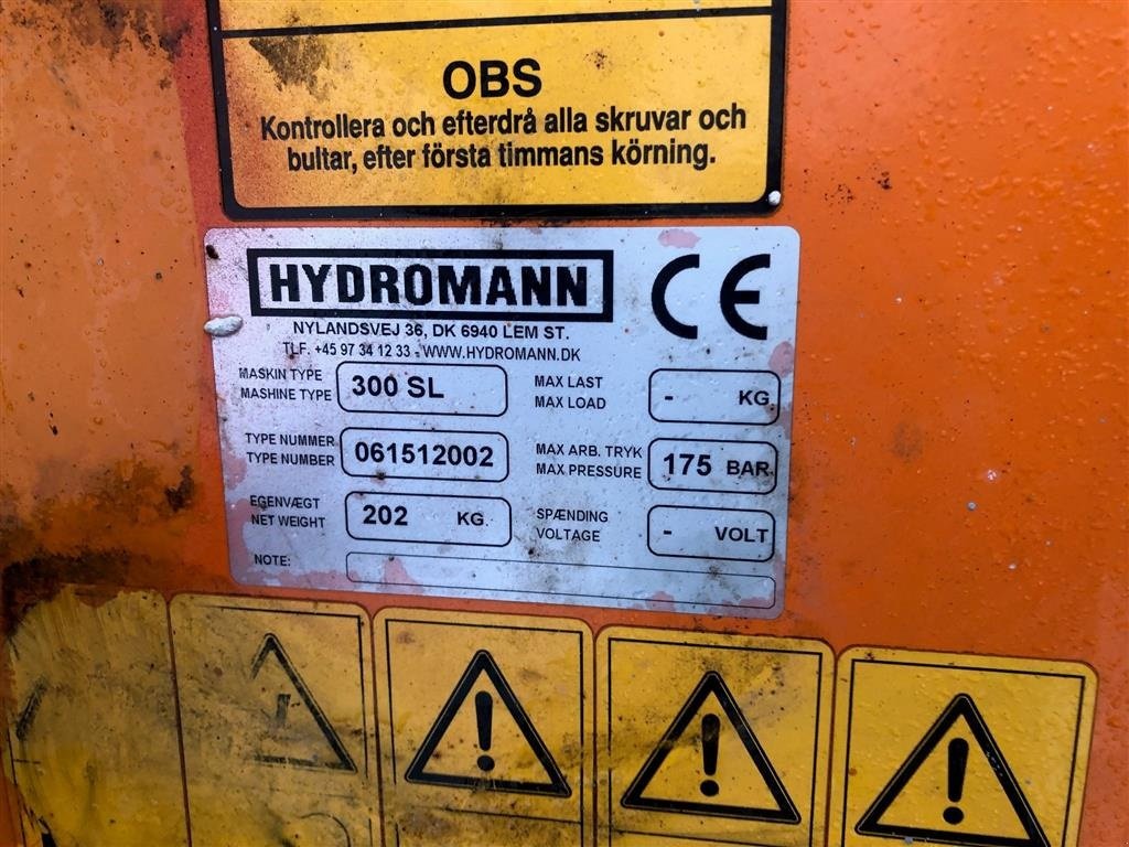 Sandstreuer & Salzstreuer of the type Hydromann SL 300 Snowline SL 300, Gebrauchtmaschine in Holstebro (Picture 4)