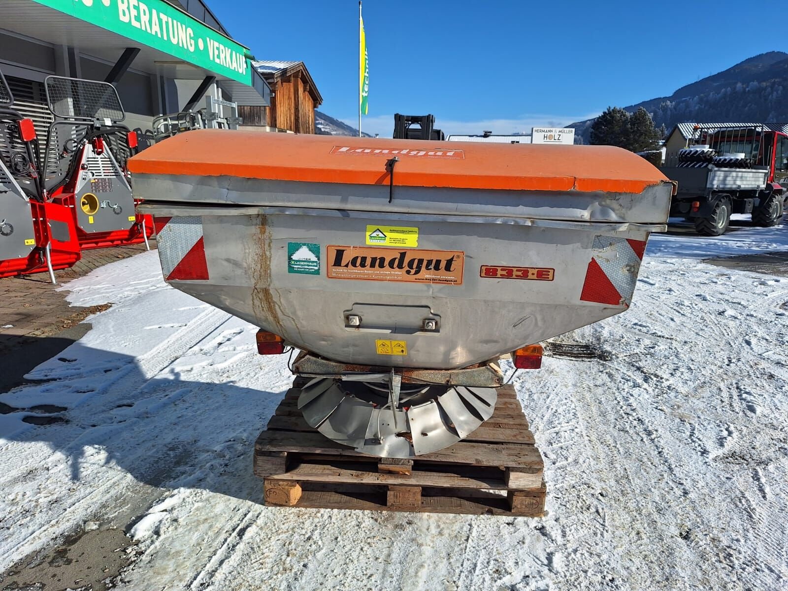 Sandstreuer & Salzstreuer del tipo Landgut 833E, Gebrauchtmaschine en Bruck (Imagen 7)