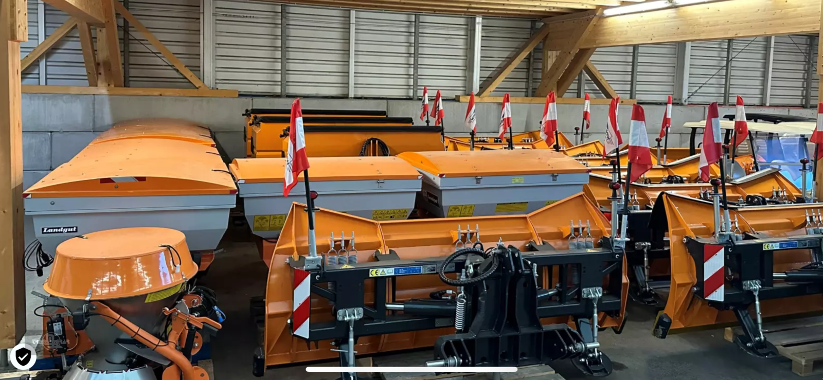 Sandstreuer & Salzstreuer des Typs Landgut Herkules 844 INOX Salzstreuer und Splittstreuer in allen Variationen, Gebrauchtmaschine in Rankweil (Bild 26)