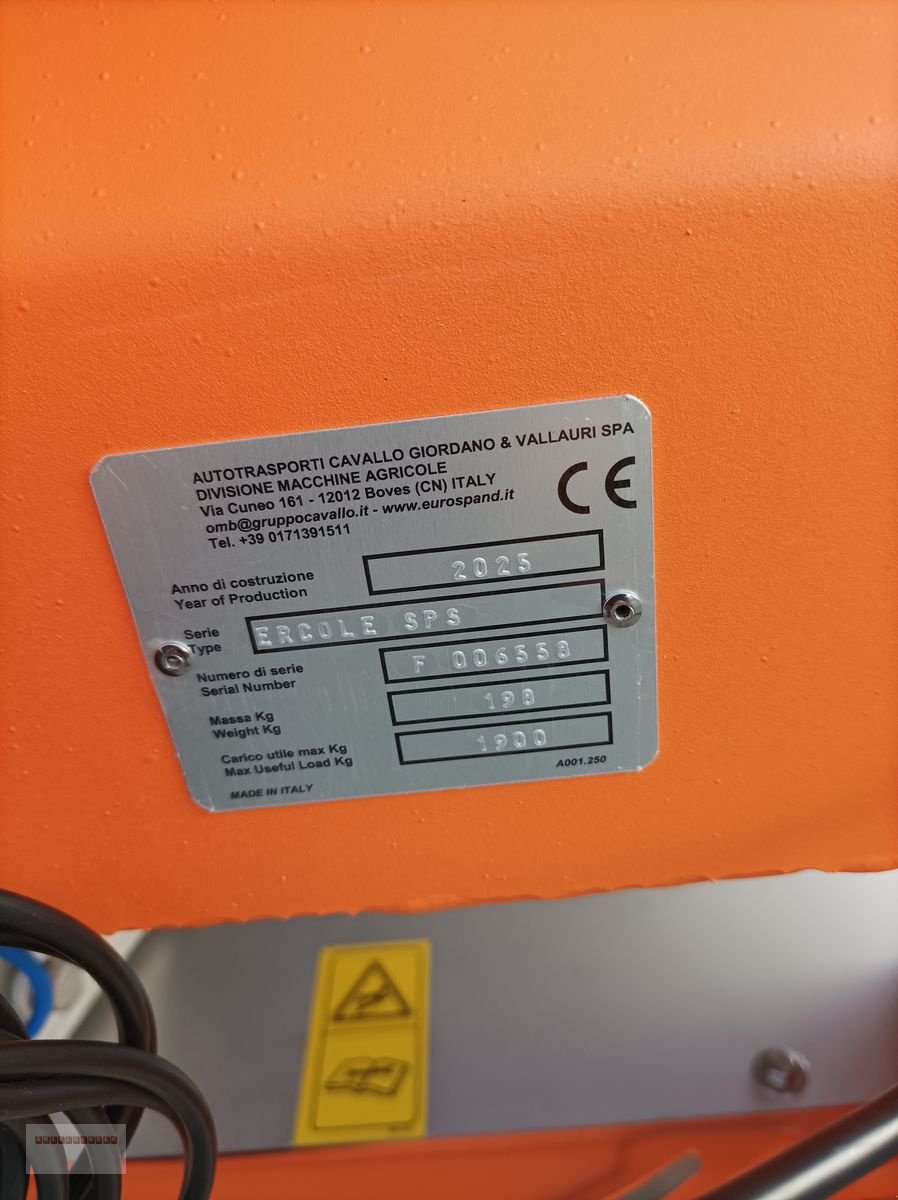 Sandstreuer & Salzstreuer des Typs Landgut KS HERKULES 844h INOX, Gebrauchtmaschine in Tarsdorf (Bild 11)