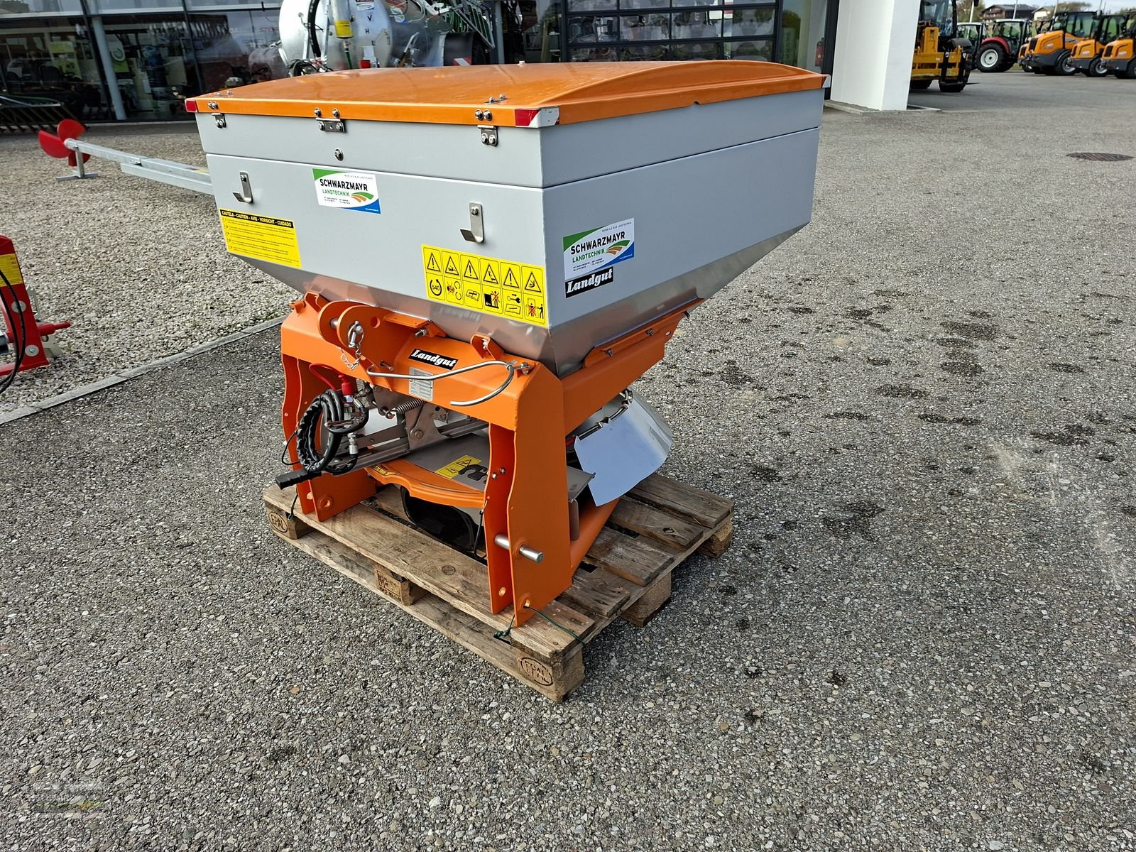 Sandstreuer & Salzstreuer typu Landgut Samson 544H Inox-FST, Neumaschine w Gampern (Zdjęcie 3)