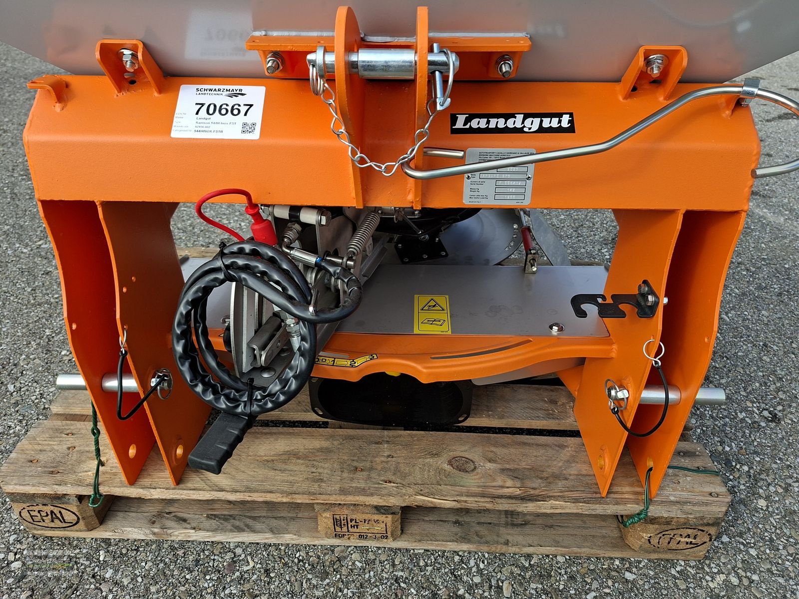 Sandstreuer & Salzstreuer typu Landgut Samson 544H Inox-FST, Neumaschine w Gampern (Zdjęcie 11)