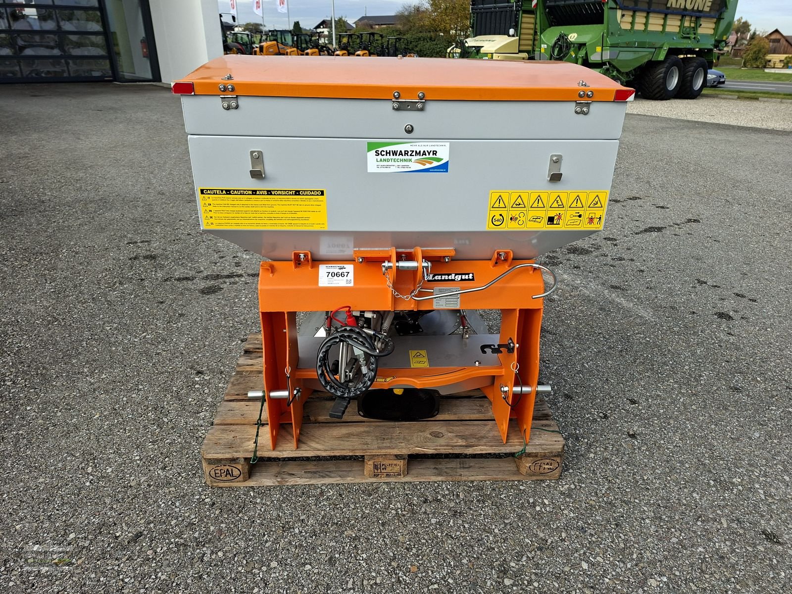 Sandstreuer & Salzstreuer typu Landgut Samson 544H Inox-FST, Neumaschine v Gampern (Obrázek 4)