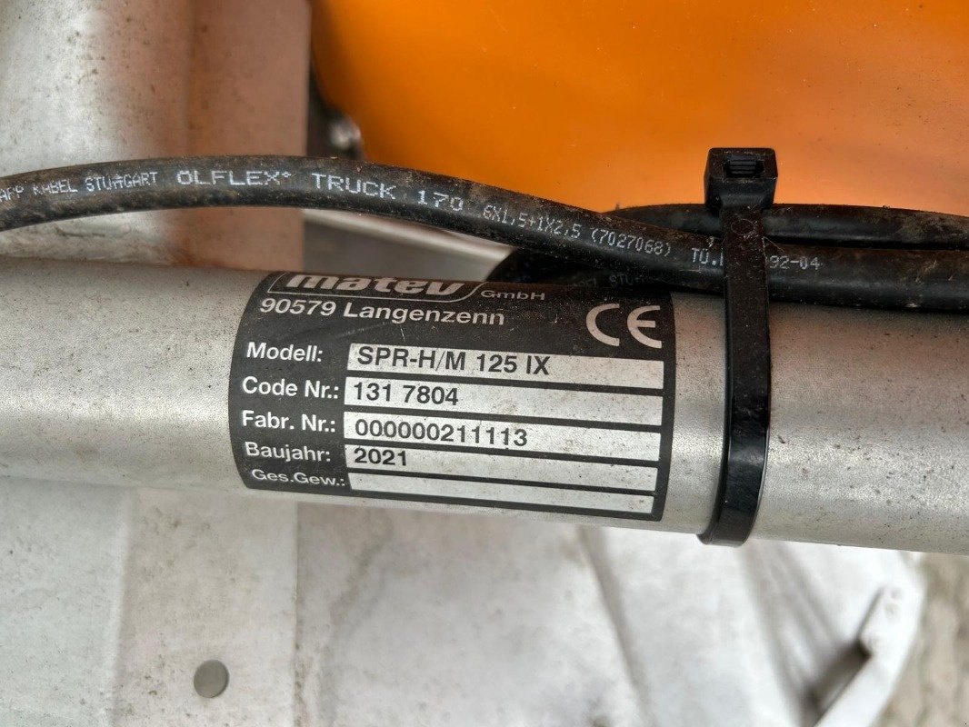 Sandstreuer & Salzstreuer des Typs Matev SPR-H/M 125 IX, Gebrauchtmaschine in Sittensen (Bild 6)