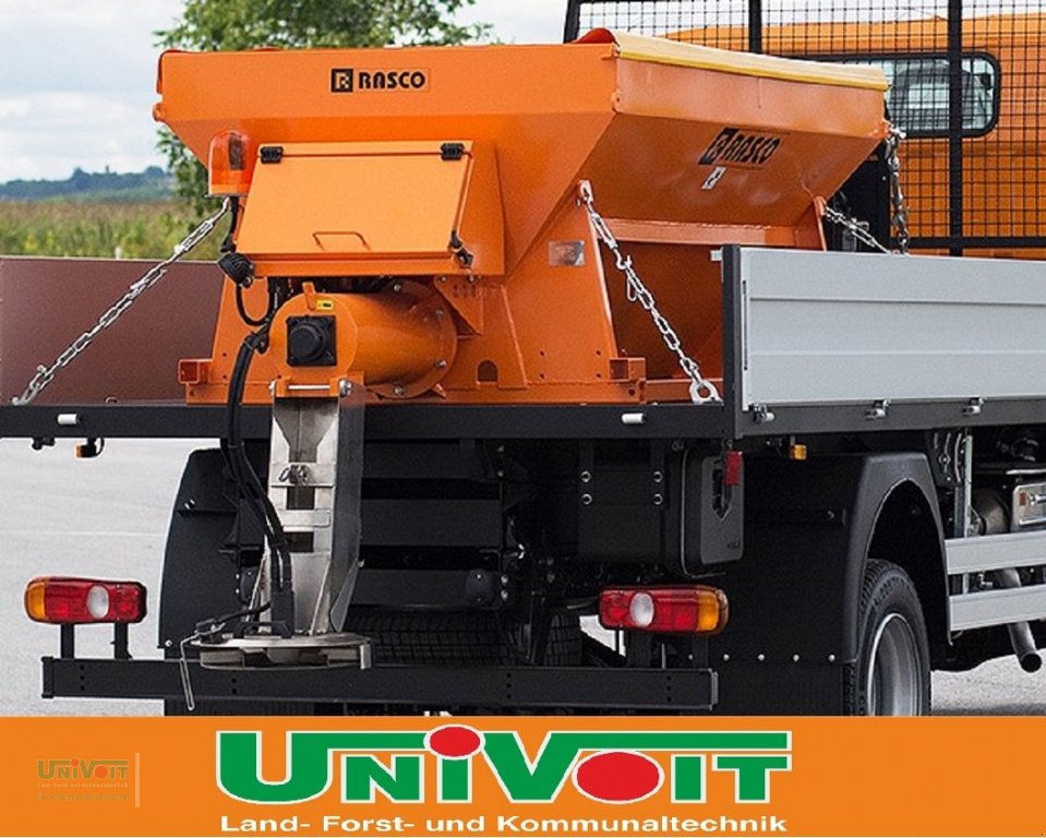 Sandstreuer & Salzstreuer of the type Rasco Junior 1,0 qm Inhalt für Multicar Ladog Lindner Hansa Boki Bucher Aebi Pfau Fumo Tremo Bonetti, Neumaschine in Warmensteinach (Picture 2)