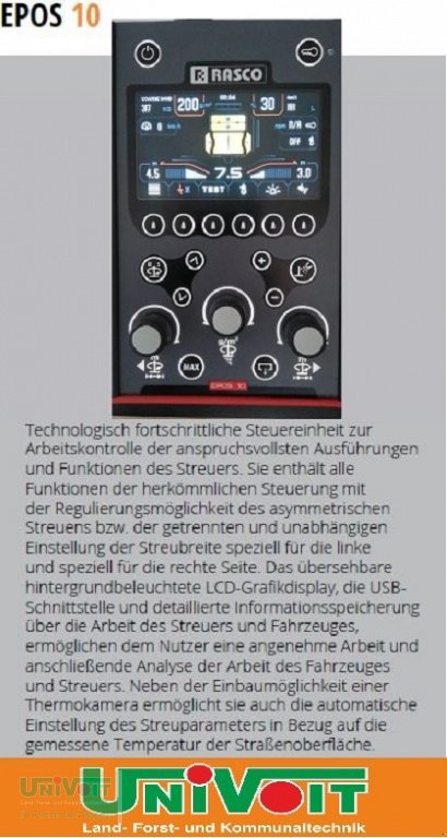 Sandstreuer & Salzstreuer des Typs Rasco Rasco Solid XG Salzstreuer für Multihog / Holder, Neumaschine in Warmensteinach (Bild 10)