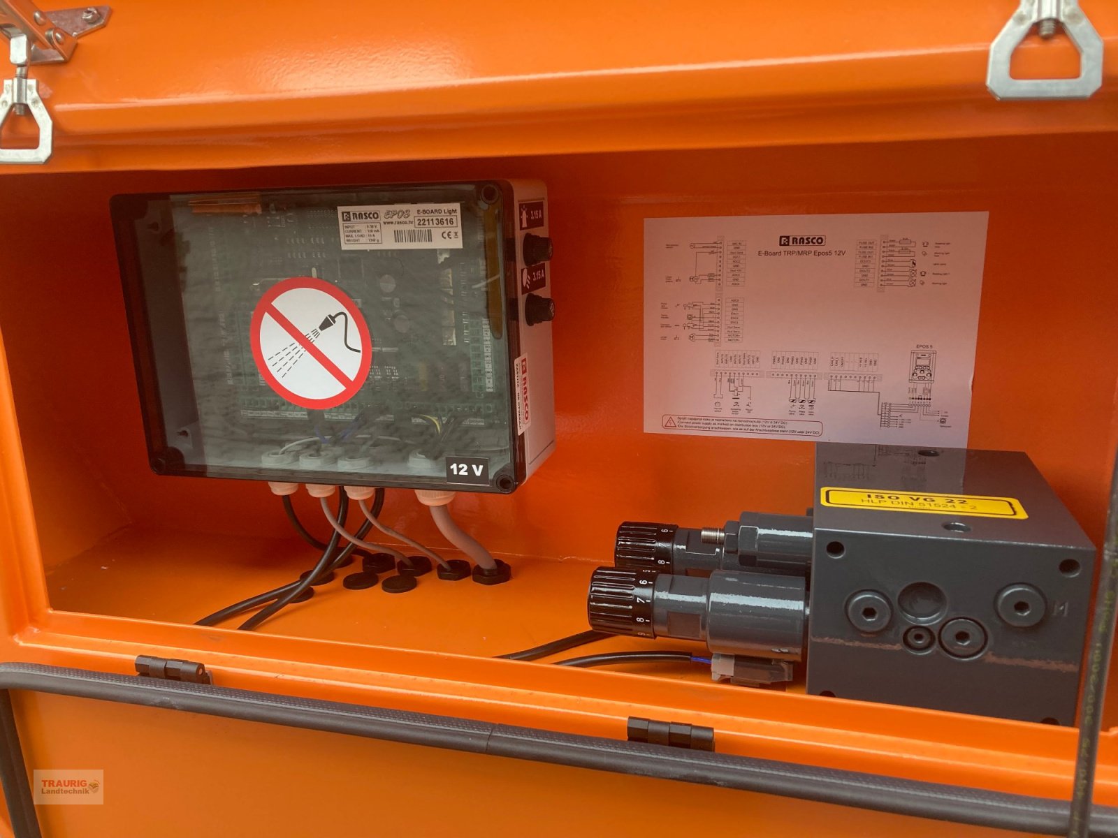 Sandstreuer & Salzstreuer del tipo Rasco TRP 1.0, Neumaschine en Mainburg/Wambach (Imagen 3)