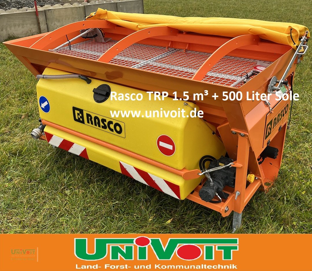 Sandstreuer & Salzstreuer des Typs Rasco TRP 1.5m³ + 500 Liter Sole (Feuchtsalz), Neumaschine in Warmensteinach (Bild 8)