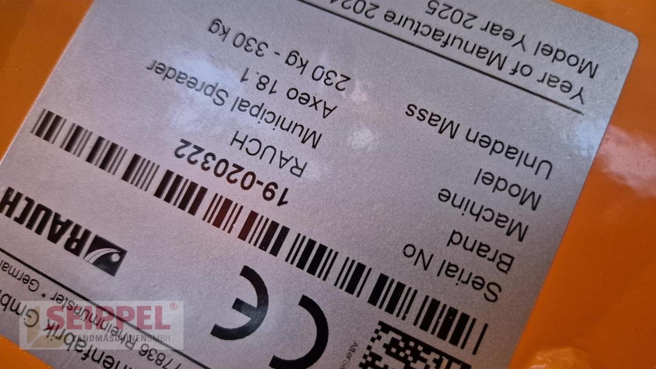 Sandstreuer & Salzstreuer of the type Rauch AXEO 18.1 Q HYDRO-CONTROL, Neumaschine in Groß-Umstadt (Picture 5)