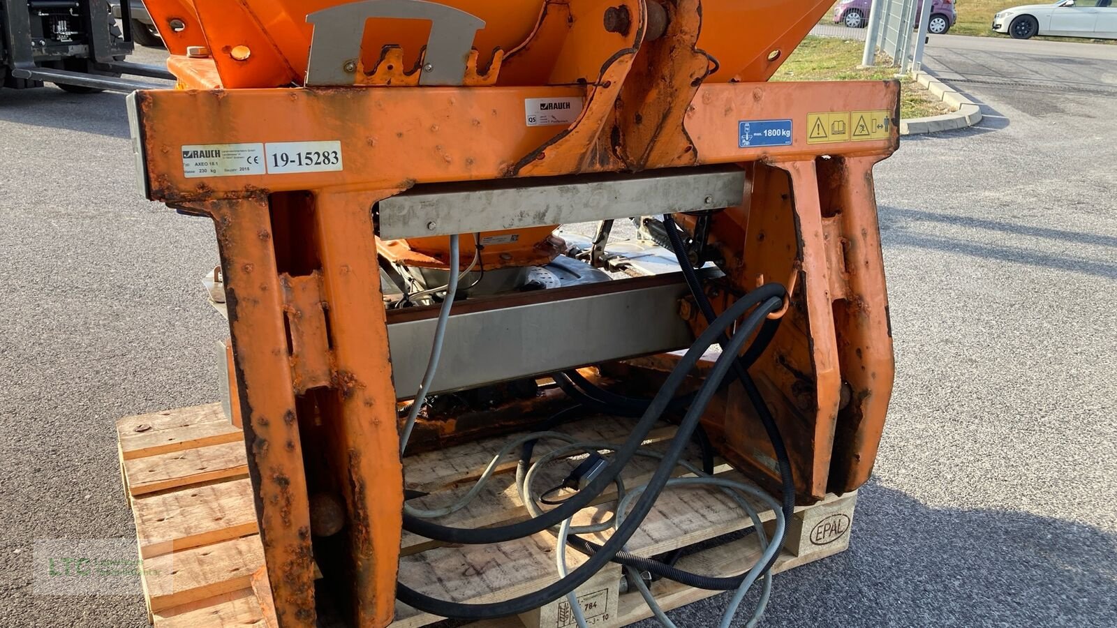 Sandstreuer & Salzstreuer typu Rauch Axeo 18.1 Q Hydro, Gebrauchtmaschine w Eggendorf (Zdjęcie 4)