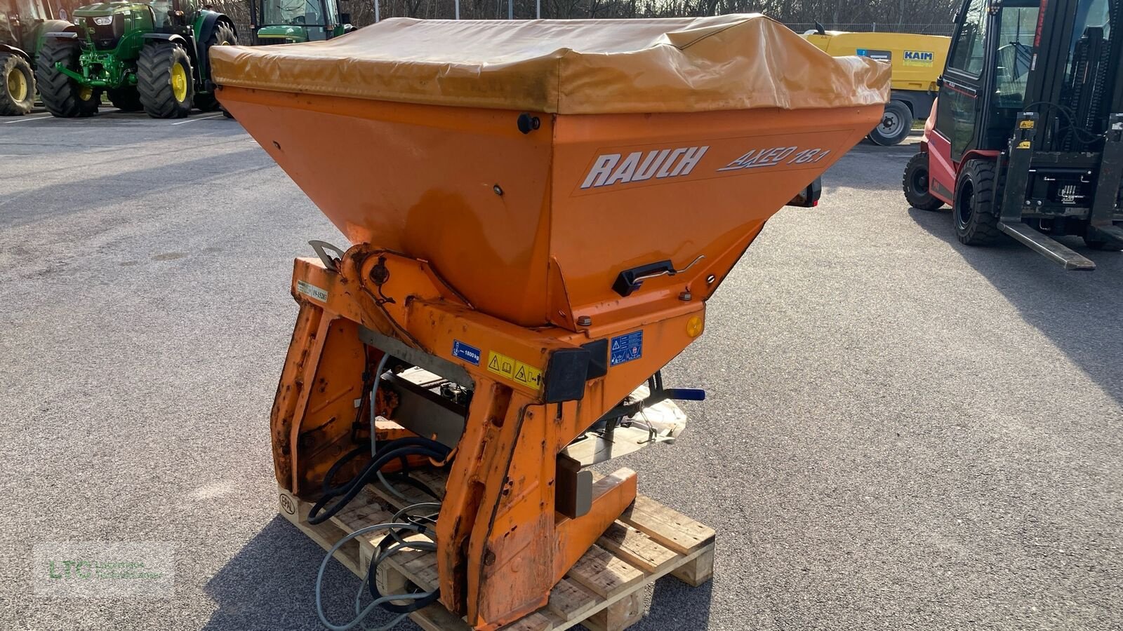 Sandstreuer & Salzstreuer typu Rauch Axeo 18.1 Q Hydro, Gebrauchtmaschine w Eggendorf (Zdjęcie 3)