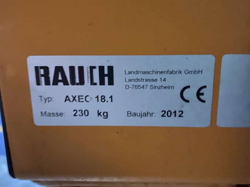 Sandstreuer & Salzstreuer типа Rauch AXEO 18.1, Gebrauchtmaschine в Höchstadt (Фотография 1)