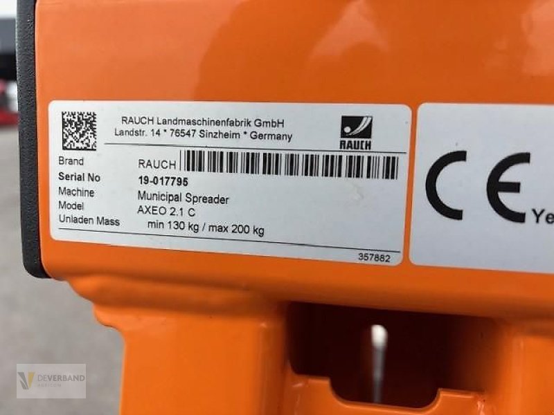 Sandstreuer & Salzstreuer del tipo Rauch Axeo 2.1 C 100-HM, Gebrauchtmaschine In Colmar-Berg (Immagine 7)
