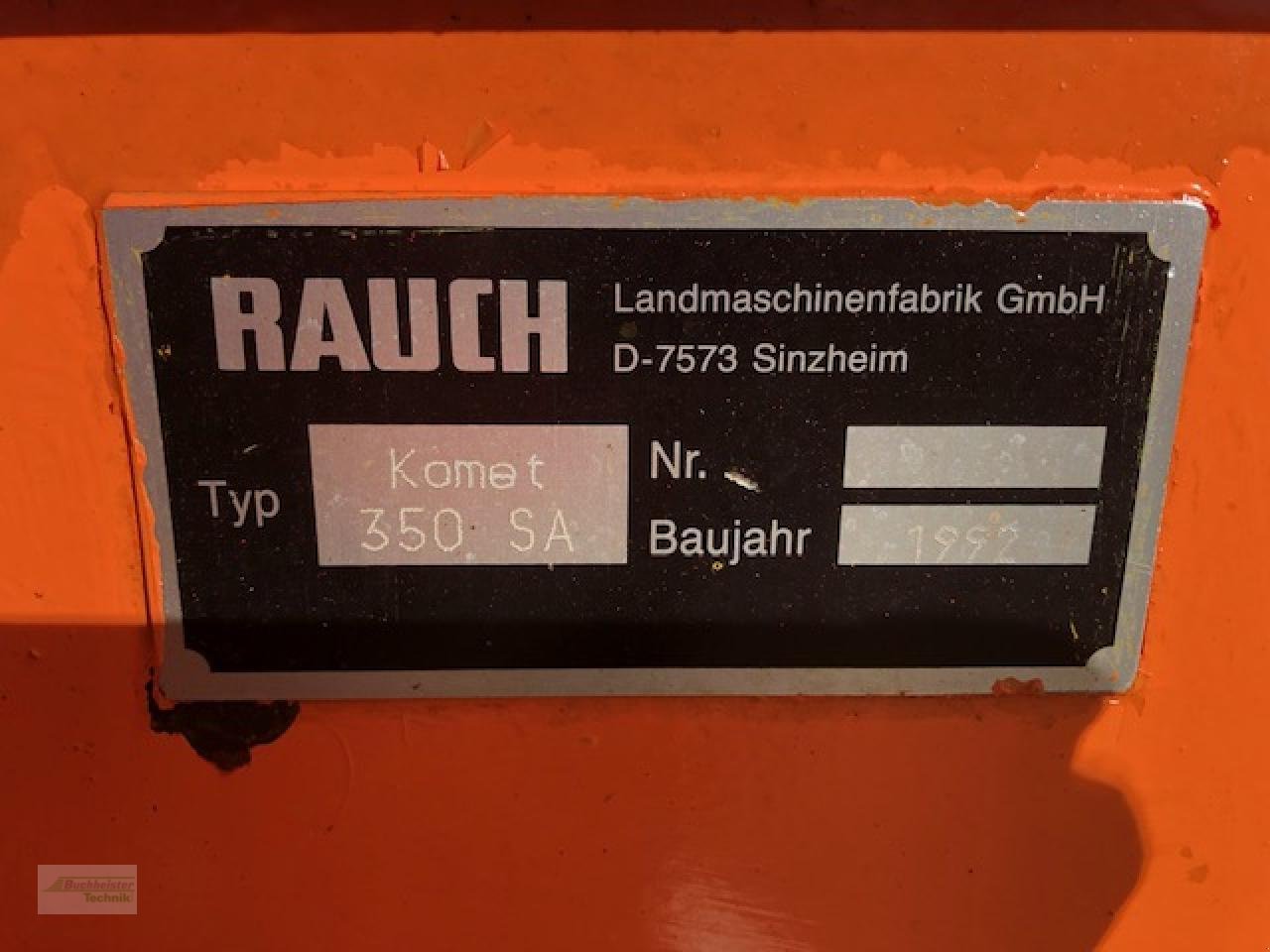 Sandstreuer & Salzstreuer типа Rauch Komet 350 SA, Gebrauchtmaschine в Hess.Oldendorf (Фотография 6)
