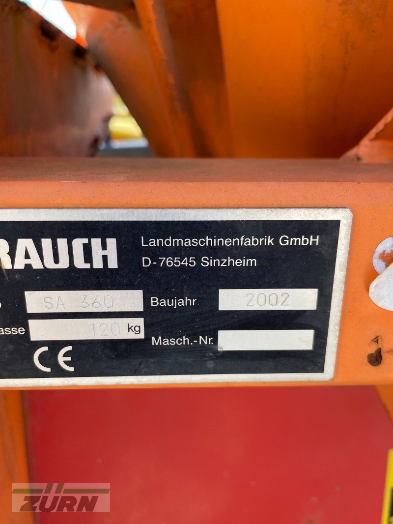 Sandstreuer & Salzstreuer tip Rauch SA 360, Gebrauchtmaschine in Windsbach (Poză 2)