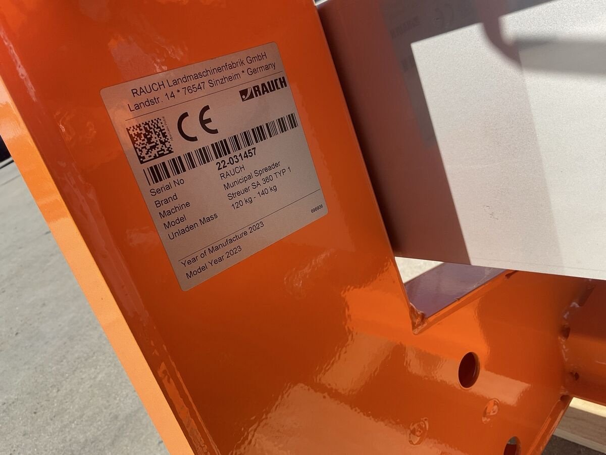 Sandstreuer & Salzstreuer des Typs Rauch SA 360, Neumaschine in Zwettl (Bild 10)