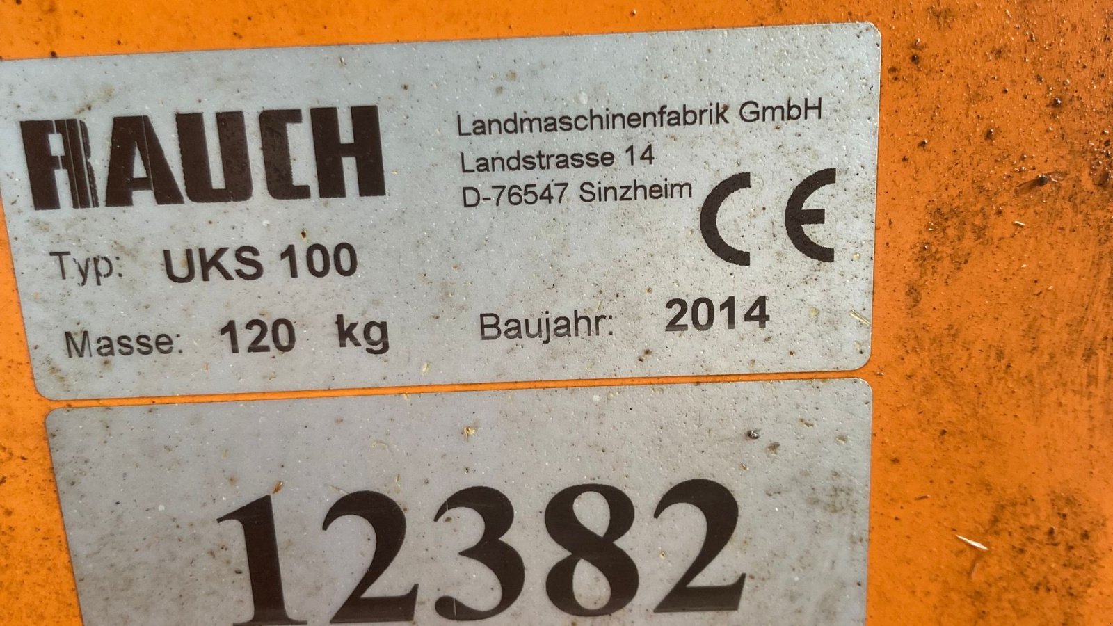 Sandstreuer & Salzstreuer от тип Rauch UKS 100, Gebrauchtmaschine в Sabro (Снимка 5)