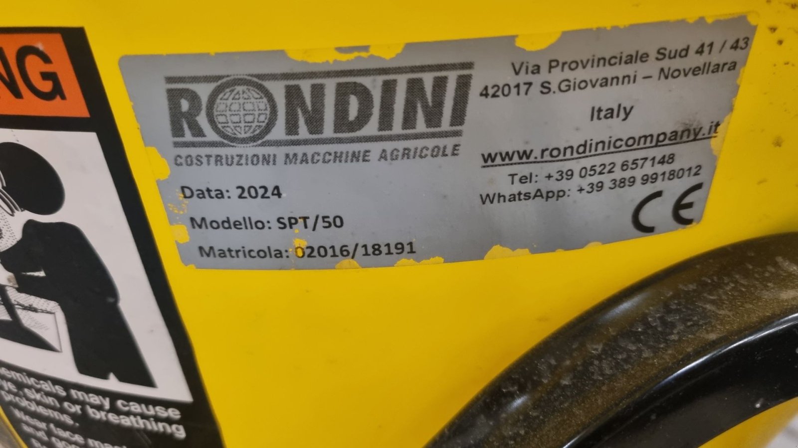 Sandstreuer & Salzstreuer typu Rondini SPT/50, Gebrauchtmaschine w Skævinge (Zdjęcie 5)