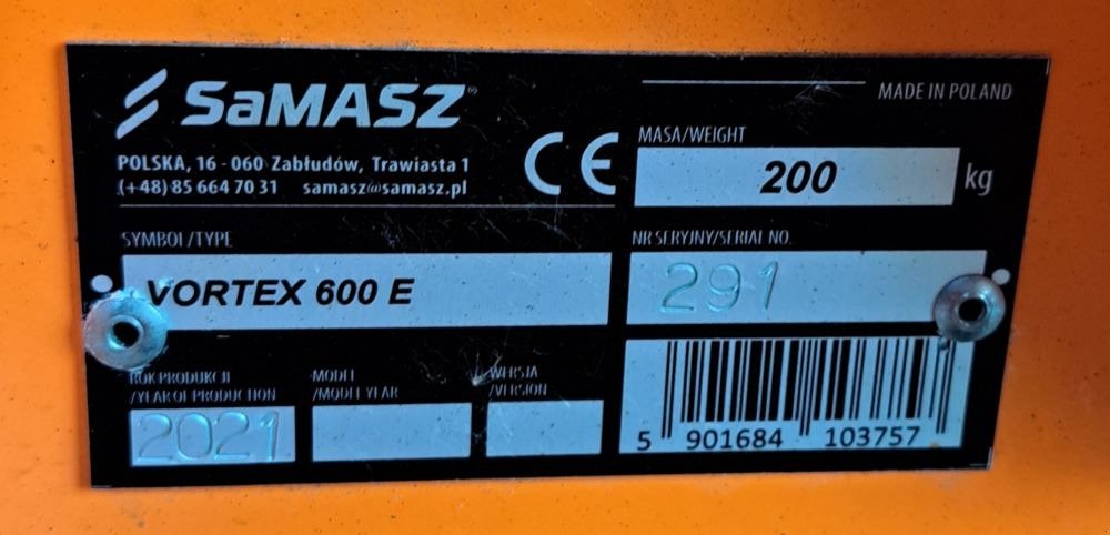 Sandstreuer & Salzstreuer typu SaMASZ Profistreuer Vortex 600 E, Gebrauchtmaschine v Burkau (Obrázek 2)