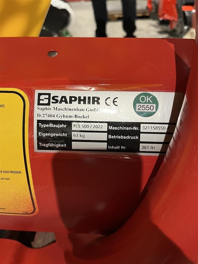 Sandstreuer & Salzstreuer typu Saphir PLS 500, Gebrauchtmaschine v Bredebro (Obrázok 4)