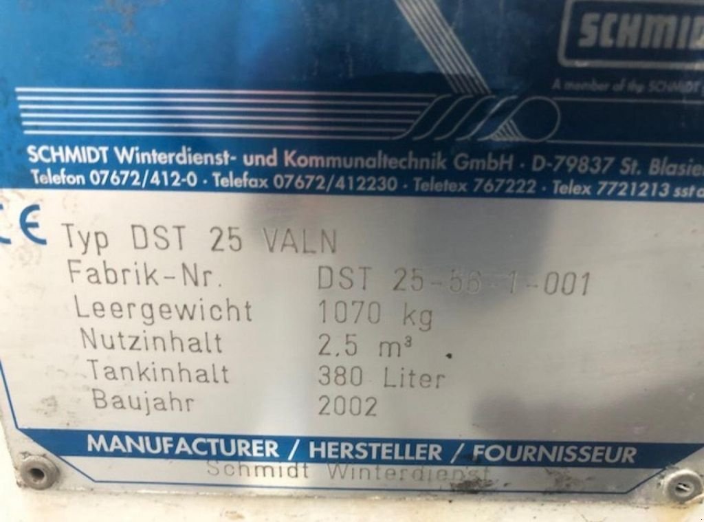 Sandstreuer & Salzstreuer des Typs Schmidt DST 25 Valn, Gebrauchtmaschine in Gallspach (Bild 6)