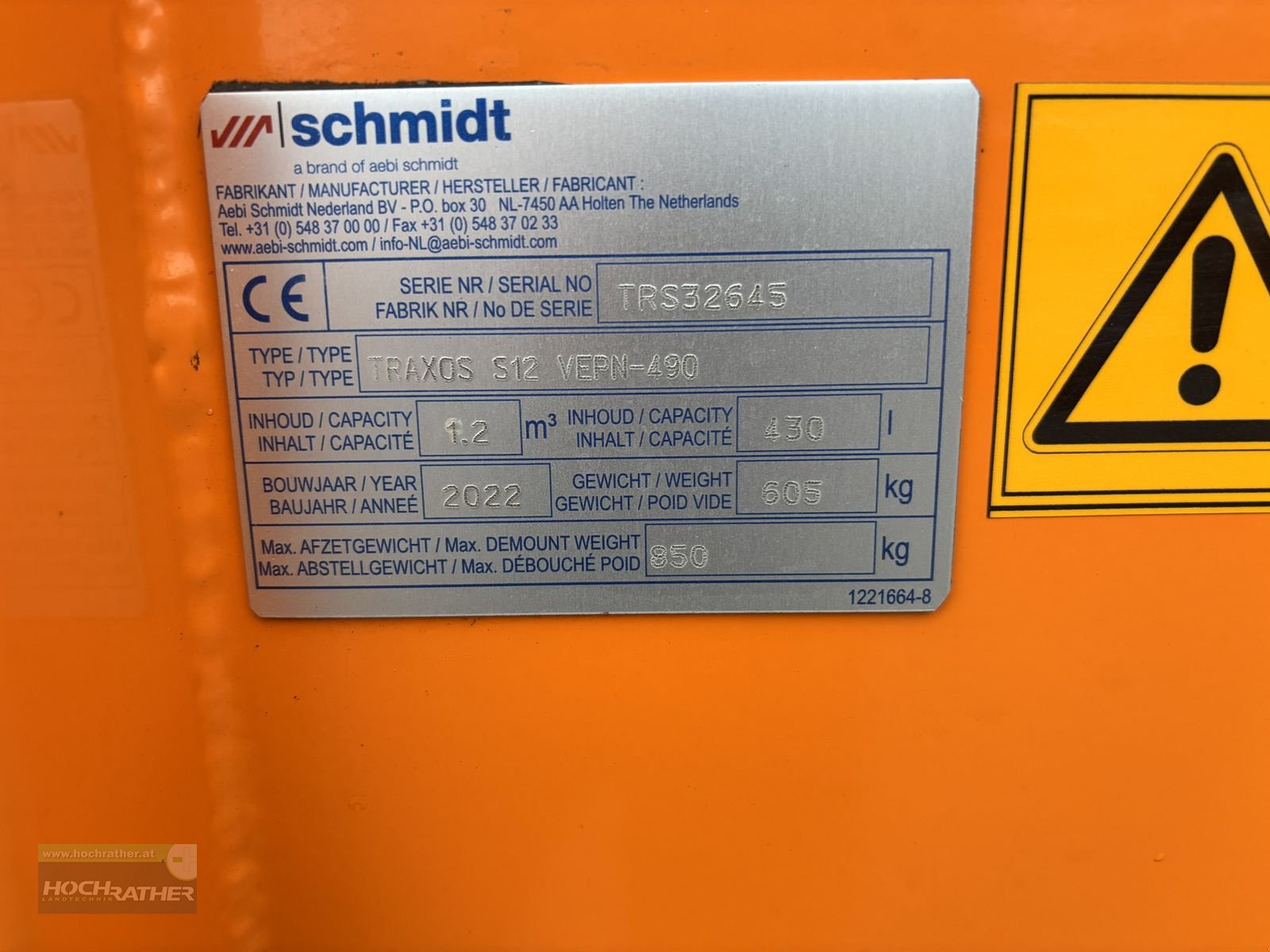 Sandstreuer & Salzstreuer типа Schmidt Traxos S12, Gebrauchtmaschine в Kronstorf (Фотография 10)