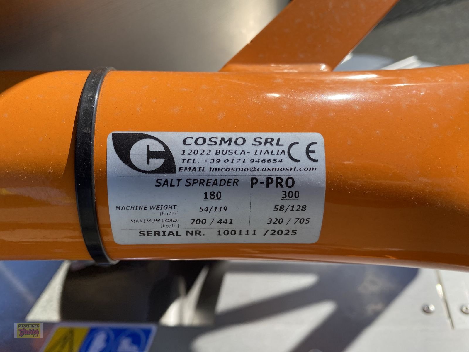 Sandstreuer & Salzstreuer des Typs Sonstige Cosmo P Pro 300 Tellerstreuer aus Edelstahl, Neumaschine in Kötschach (Bild 30)