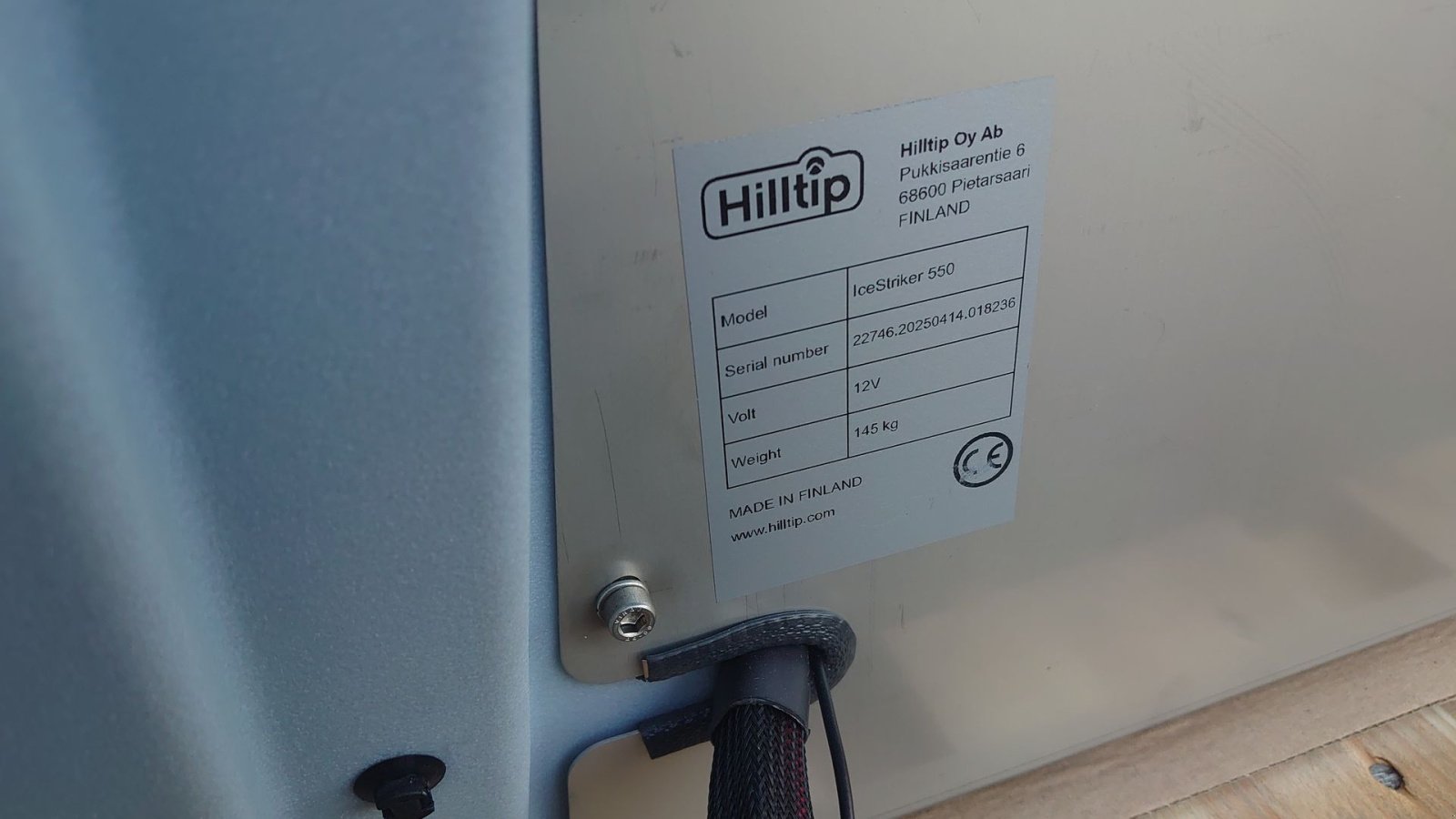 Sandstreuer & Salzstreuer of the type Sonstige ICESTRIKER 550, Gebrauchtmaschine in Nørresundby (Picture 4)