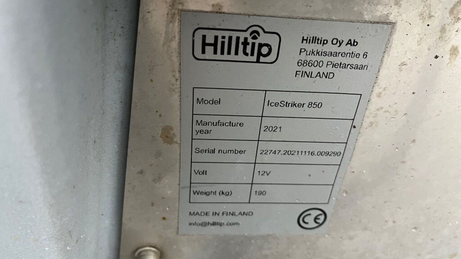 Sandstreuer & Salzstreuer typu Sonstige ICESTRIKER 850 Ladspreder 12 volt drift., Gebrauchtmaschine v Rødovre (Obrázek 5)