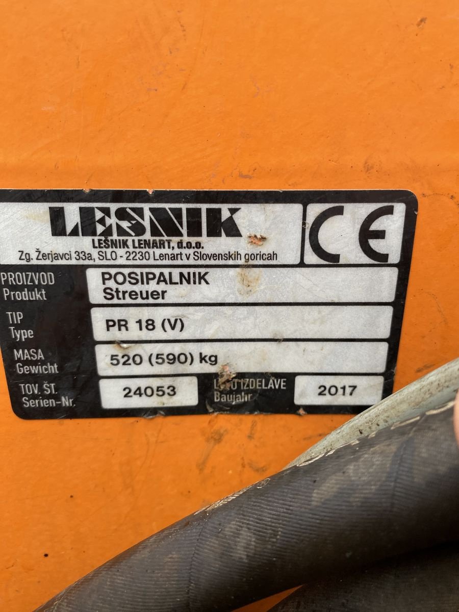 Sandstreuer & Salzstreuer tip Sonstige LESNIK Selbstlade - Streuer PR 18, Gebrauchtmaschine in Ebensee (Poză 13)