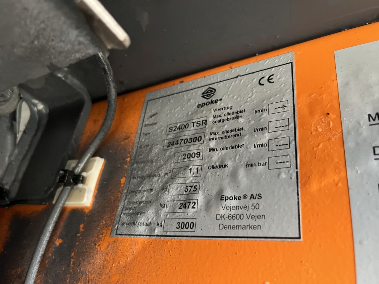 Sandstreuer & Salzstreuer typu Sonstige Nido S2400 TSR, Gebrauchtmaschine v Ferwert (Obrázek 6)