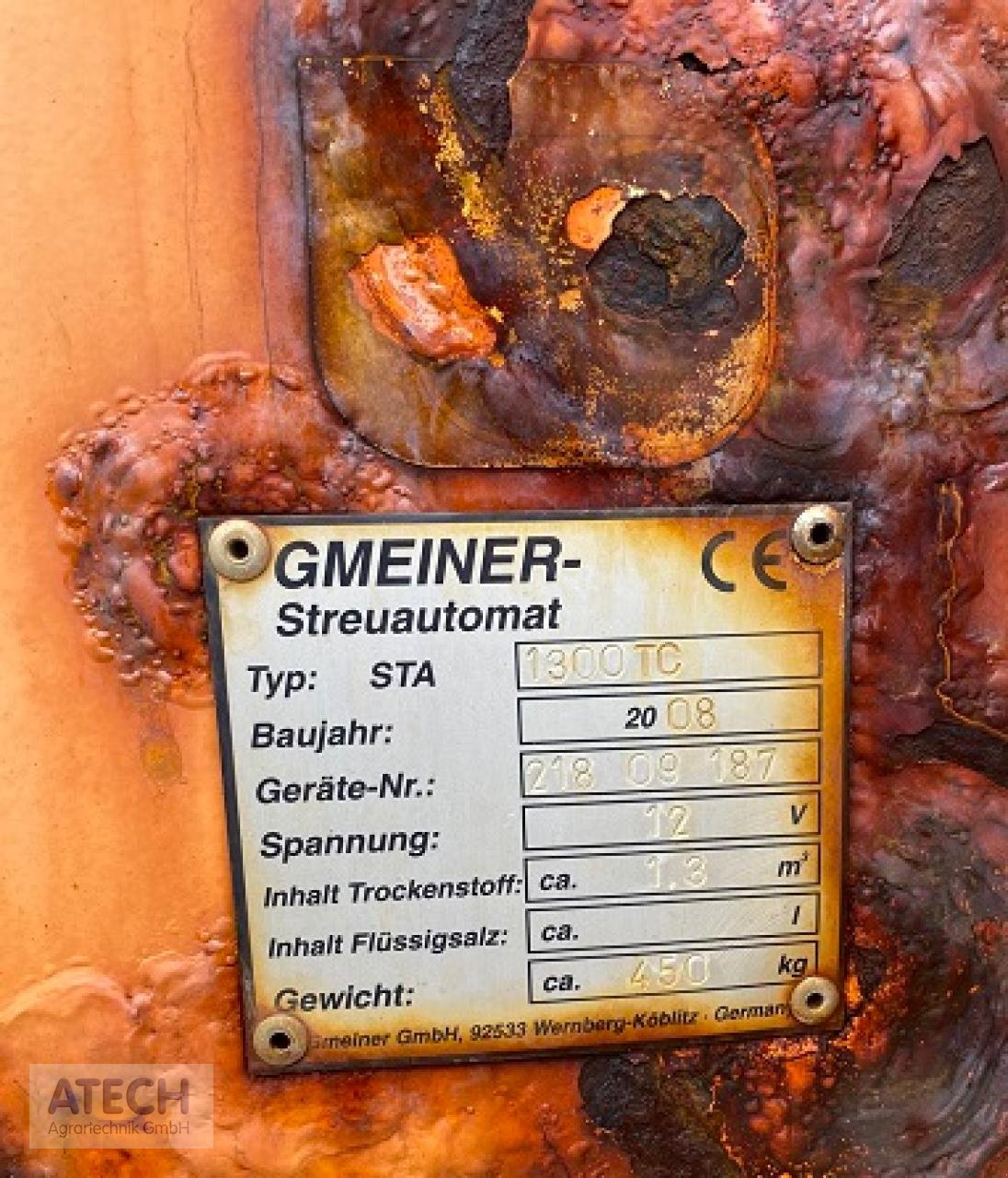 Sandstreuer & Salzstreuer of the type Sonstige Streuautomat 1300 TC, Gebrauchtmaschine in Velburg (Picture 2)